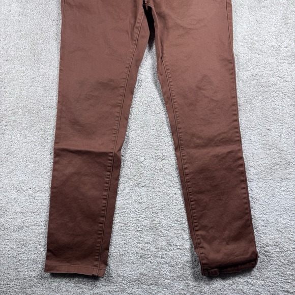 Levi Strauss & Co. Mens Chino Pants Straight Leg Pockets Size 30x32 Burgandy - Picture 3 of 10